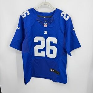 Nike NFL on field New York Giants Saquon Barkley #26 jersey in blue sz 40 M/L